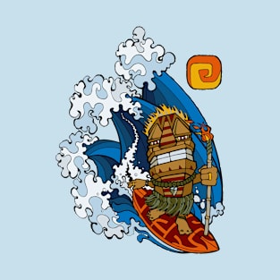 Tiki Surfer T-Shirt