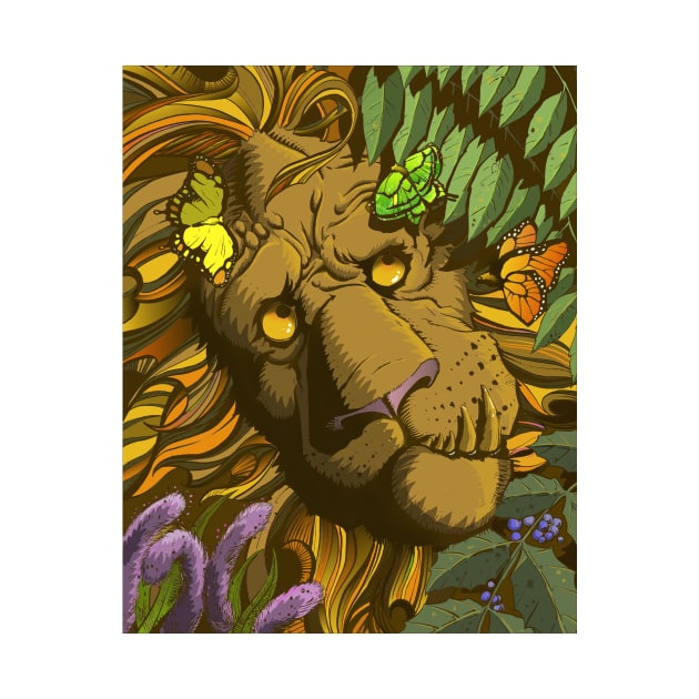 The Cowardly Lion by grosvenordesign