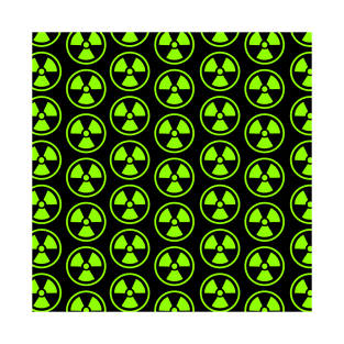 Radioactive Wall Green Pattern T-Shirt