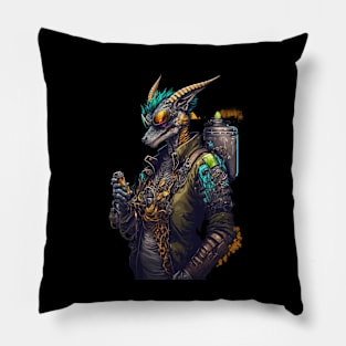 Dragon Tinker Master Zithram New Dragon Design from Dragon Cove Pillow