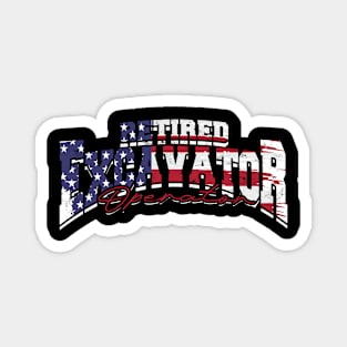 Heavy Equipment Operator Excavator Operator Magnet