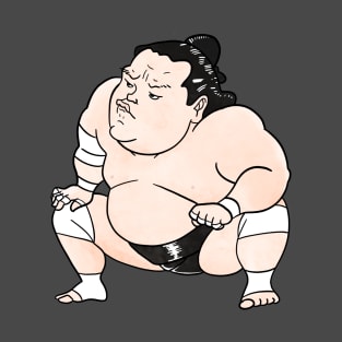 Sumo Wrestler Terunofuji T-Shirt
