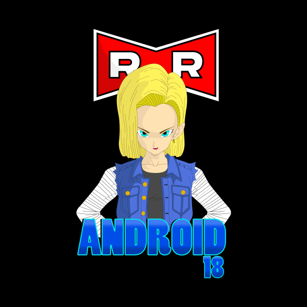 Dragonball Z Android 18 by Dori