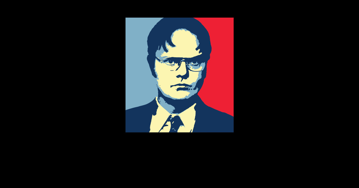 Undivided Attention Dwight Schrute Sticker Teepublic 8379