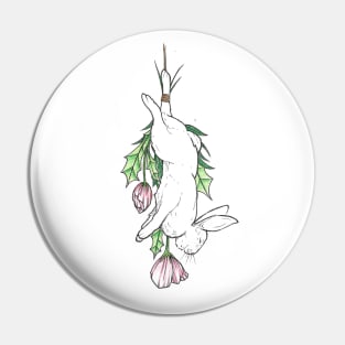 Hanging Hare Pin