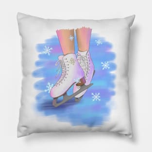 Figure skating Pillow