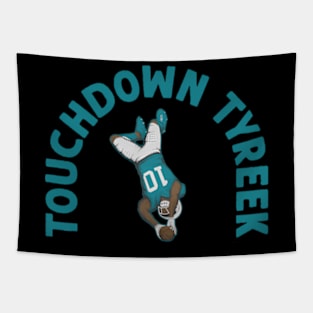 Tyreek Hill Touchdown Tapestry