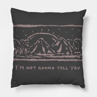 Forest and Mountain Pillow