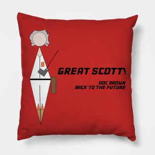 Great Scott! Pillow