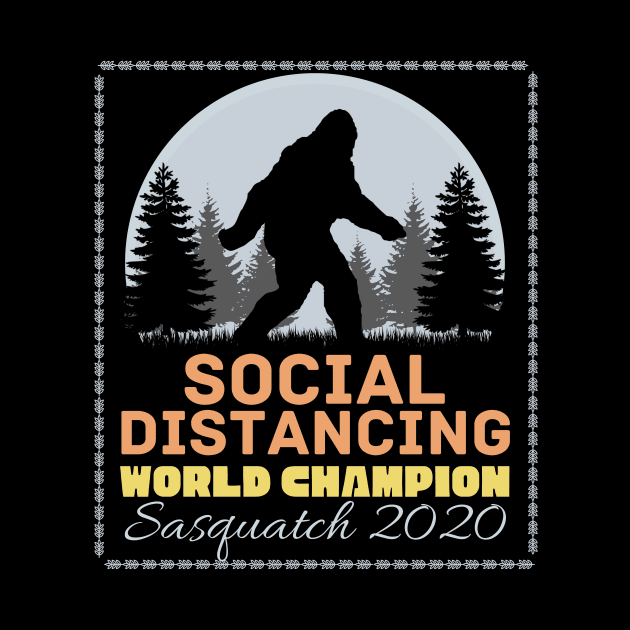 Social Distancing World Champion by MyKawaiiPanda