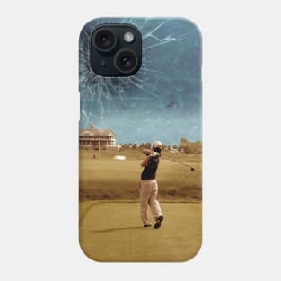 Broken Glass Sky Phone Case