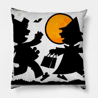 Halloween Revelers Pillow