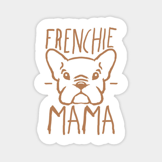 Frenchie Mama Magnet by lugepuar