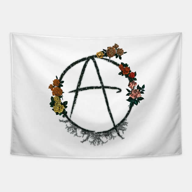 Flowering Anarchy Tapestry by Sybille