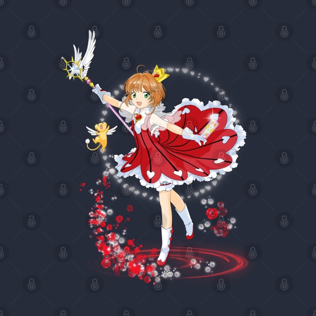 Card Captor Sakura - Sakura Red Heart outfit by Nykos