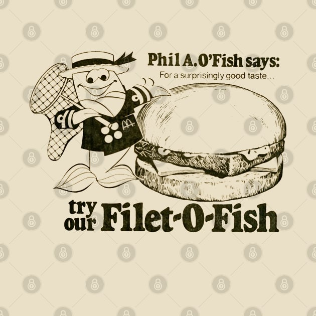 Retro Fish Filet by Meat Beat