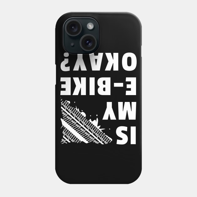 Funny Electric Bicycle and Pedelec Cycle Design Phone Case by PnJ