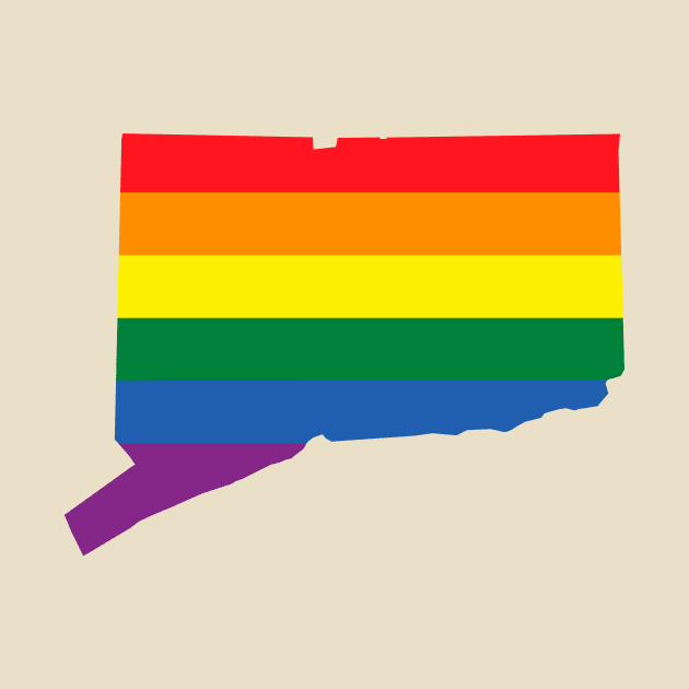 Connecticut state LGBT Pride by FiftyStatesOfGay