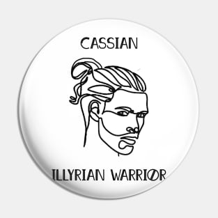 ACOTAR Cassian Illyrian Warrior Pin