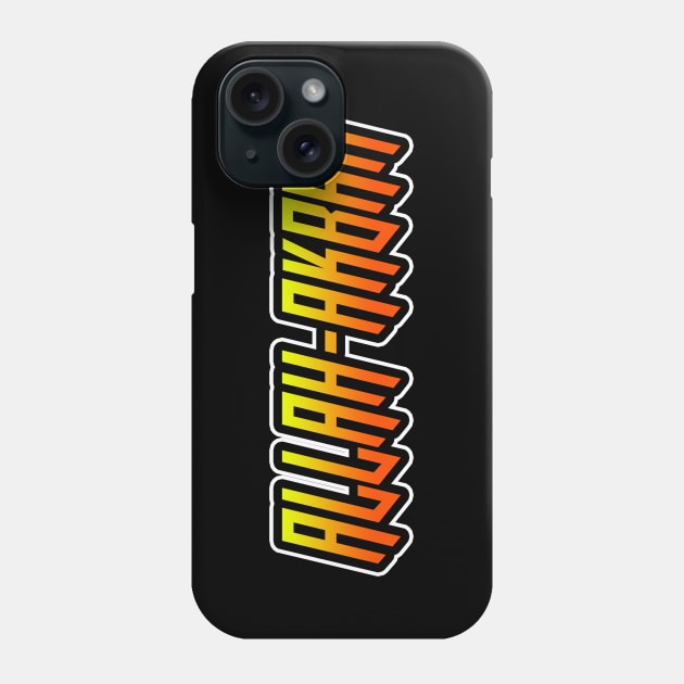 Allah akbar Phone Case by Hason3Clothing