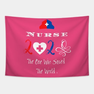 Nurse The One Who Saved The World 2020 Tapestry