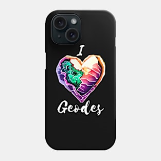 I Heart Geodes Phone Case