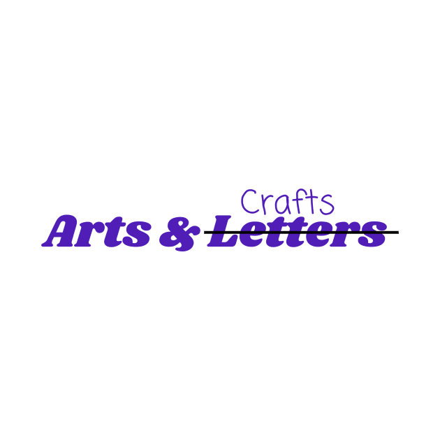 Arts & Crafts (letters) by vickykuprewicz