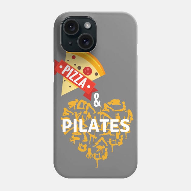 Pizza & Pilates Phone Case by create
