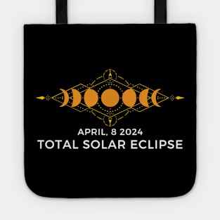 SOLAR ECLIPSE APRIL 8, 2024 NICKLACE Tote