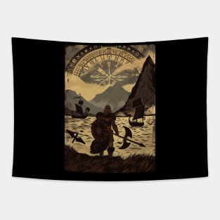 Viking Warrior Tapestry