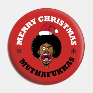 Merry Xmas Muthafukkas Pin