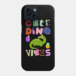 Cute Dino Vibes No. 4 Phone Case