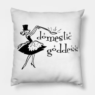 Retro Domestic Goddess Pillow