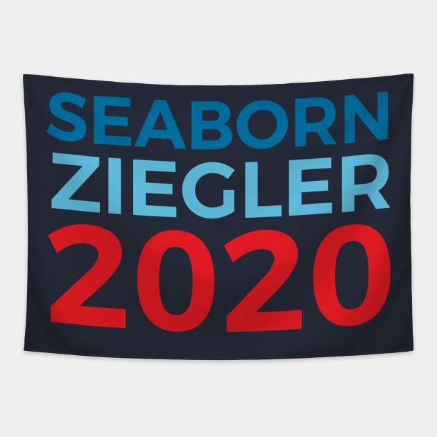 Seaborn Ziegler 2020 Election The West Wing Sam Seaborn Toby Ziegler Tapestry by nerdydesigns