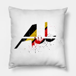 vintage typo AJJ Pillow