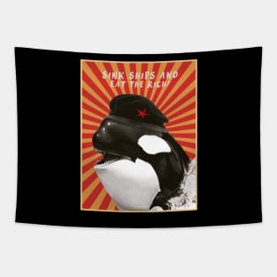 Orca Revolution Tapestry