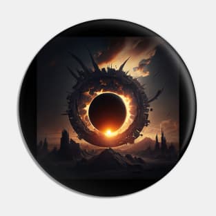 black sun Pin