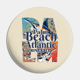 Palm Beach Atlantic University West Palm Beach Florida Swordfish Design Pin