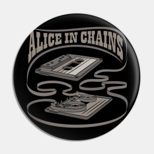 Alice In Chains Exposed Cassette Pin