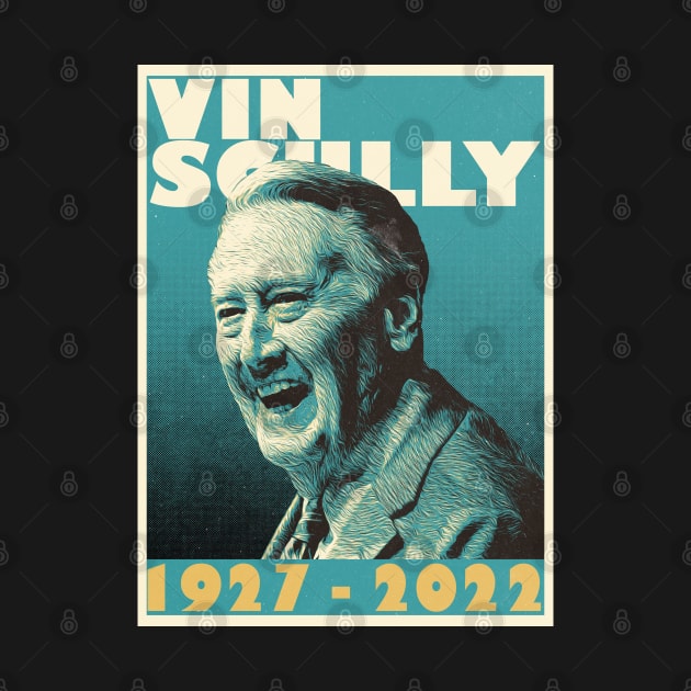 Retro Vin Scully by mia_me