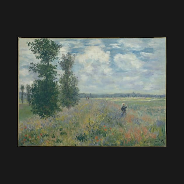 Poppy Fields near Argenteuil by ClaudeMonet