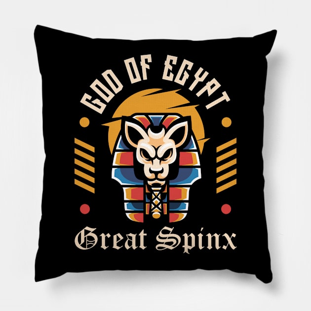 Great Spinx's Pillow by baroeki