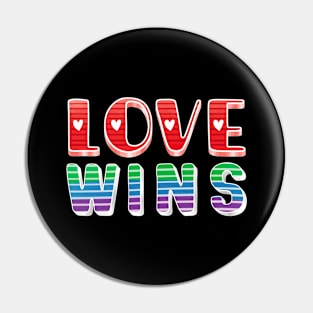 Love Wins Pin