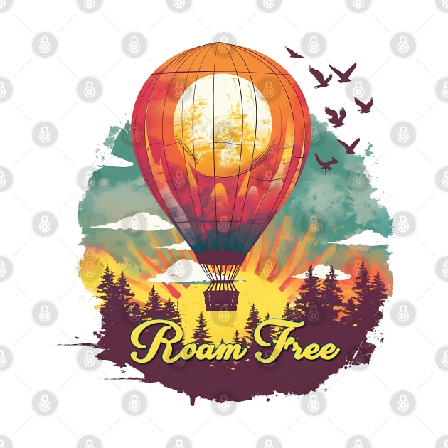 Roam Free by Printashopus