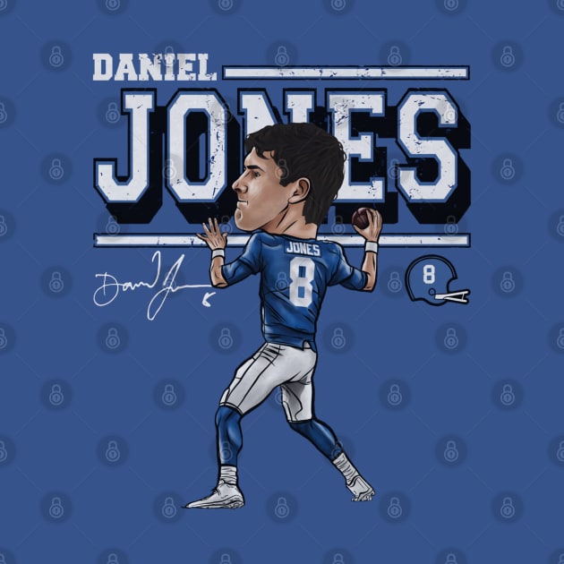 Daniel Jones New York G Cartoon by Buya_Hamkac