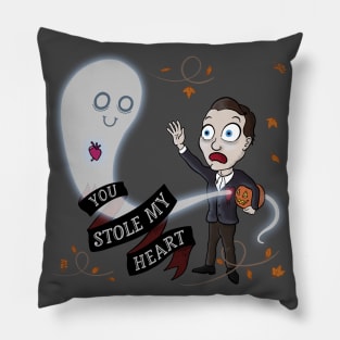 You stole my heart - Halloween all the time Pillow