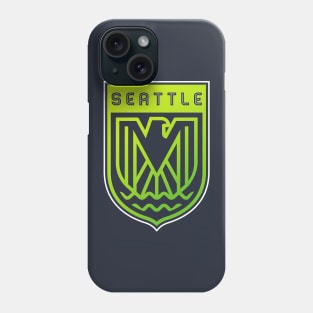 Modern Seattle Seahawks Football team Emblem Phone Case