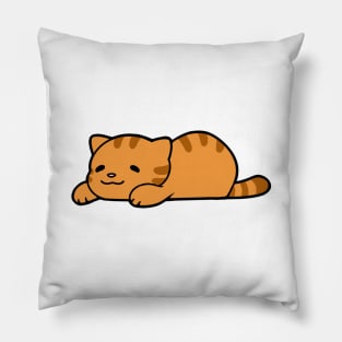 Orange Chub Cat Pillow