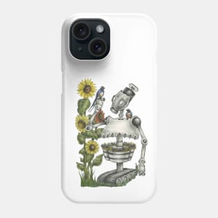 Barn Swallow Robot Phone Case