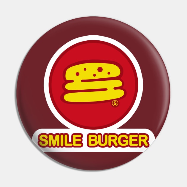 Smile Burger Pin by YakuzaFan